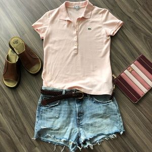 EUC Lacoste Classic Fit Piqué Polo - sz 38/ US 6M